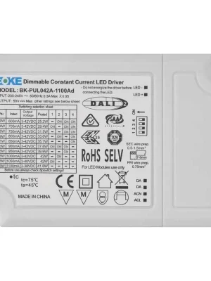 DALI DRIVER PRO LED SVÍT. CC 1100mA 40W *ZZ409BD emos Nízká Cena