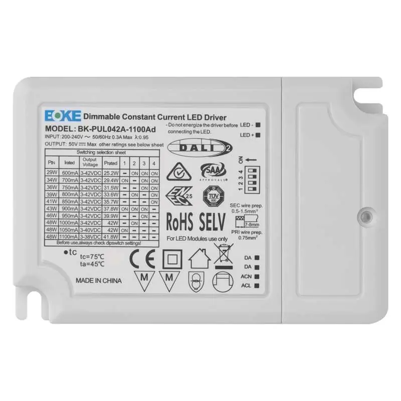 DALI DRIVER PRO LED SVÍT. CC 1100mA 40W *ZZ409BD emos Nízká Cena