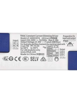 Výhodná Nabídka TRIAK. STMÍVATELNÝ DRIVER PRO LED SVÍT. 700MA 28W *ZZ3070T emos