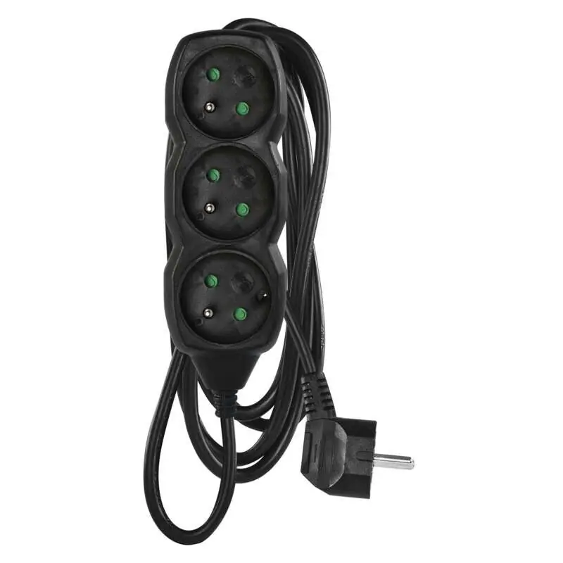 PRODLUŽKA 3Z 3M 1,5MM ČERNÁ *PC0313R emos Must-Have
