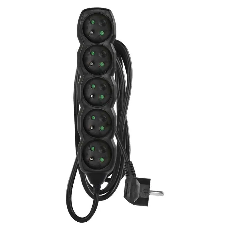 Zlevněný PRODLUŽKA 5Z 3M 1,5MM ČERNÁ *PC0513R emos
