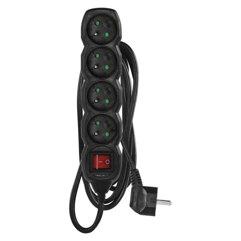 Objednat Nyní PRODLUŽKA 4Z 3M S VYP. 1,5MM ČERNÁ *PC1413R emos
