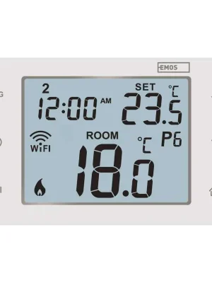Novinka Termostat prostorový SMART WIFI ovládání programovatelný s LCD displejem napájení 230V *P56201 emos