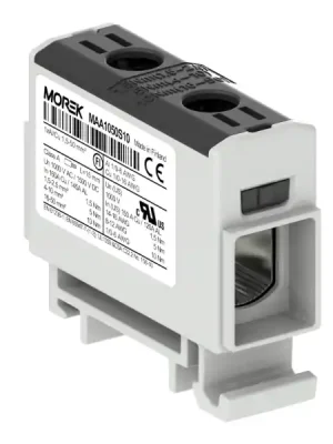Univerzální řadová svorka OTL 50-1xAl/Cu 1,5-50mm? 1000V černá typ MAA1050S10 Morek Levný