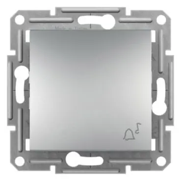 Ihned K Objednání Asfora - Ovládač tlačítkový zvonek 1/0 bezšroubový, alu *EPH0800161 Schneider Electric