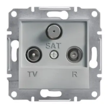 Asfora - Zásuvka TV-R-SAT, koncová, alu *EPH3500161 Schneider Electric Vrácení Zdarma