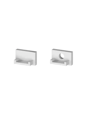 Výprodej Koncovka profilu EC-PROFIL (YE) GR (2pcs/SET) barva šedá GXLP331 Greenlux