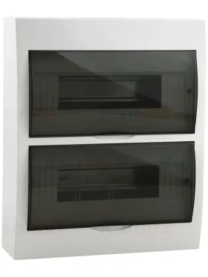 Zlevněný Rozvaděč DB212S 2X12P/SMD plastový barva bílá-šedá 3835 Kanlux