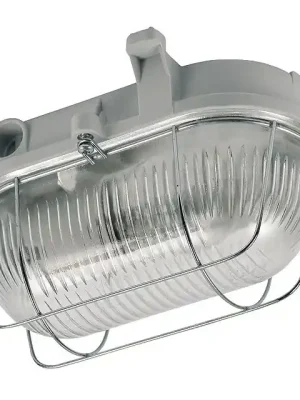 Akce Svítidlo LED HERMI 7063NB prachotěsné průmyslové s mřížkou barva bílá 70524 Kanlux