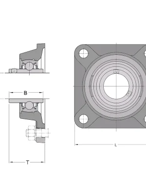 Speciální Cena SKF FY 1.1/2 TF – ložisko