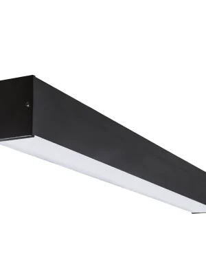 Značkový Svítidlo LED AL 4LED 60-MPR-B-NT lineární pro T8 LED trubice barva černá 28441 Kanlux
