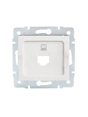 Adaptér LOGI datové zásuvky 1xRJ45 barva bílá 25926 Kanlux Zlevněný