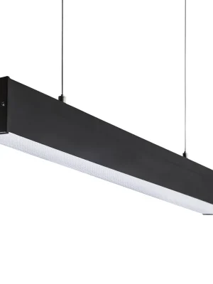 Akční Cena Svítidlo LED závěsné AL 4LED 150-MPR-B lineární pro T8 trubice barva černá 28456 Kanlux
