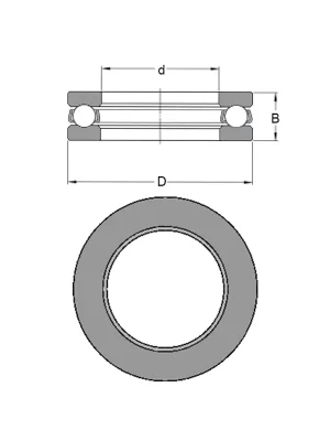 ZVL 51409 – ložisko 45×100×39 mm Vysoce Kvalitní