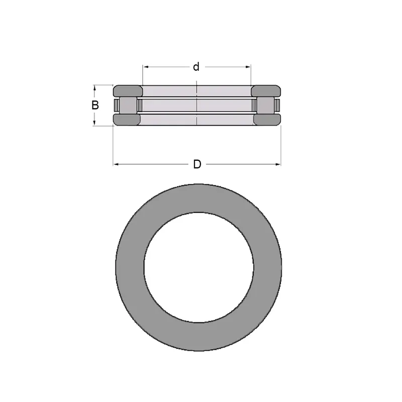 Nejlepší Volba INA 81124 – ložisko 120×155×25 mm