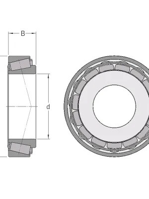 ZVL 32313 A – ložisko 65×140×51 mm Výhodná Nabídka