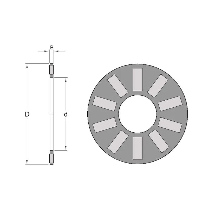 SKF NTB 100135 – ložisko 100×135×4 mm Levný