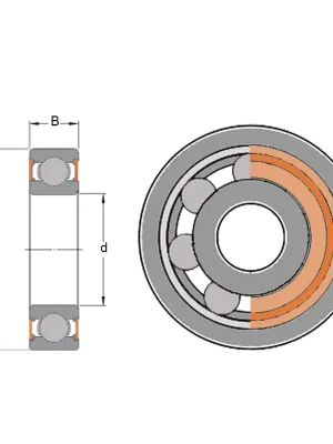 ZVL 62204 2RS – ložisko 20×47×18 mm Tovární Cena