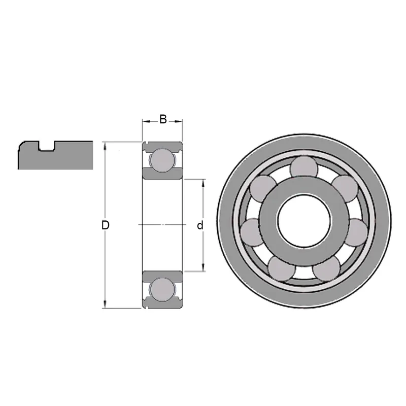 Omezená Nabídka ZVL 6306 N – ložisko 30×72×19 mm