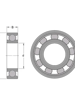 ZVL 16016 – ložisko 80×125×14 mm Sezónní Sleva
