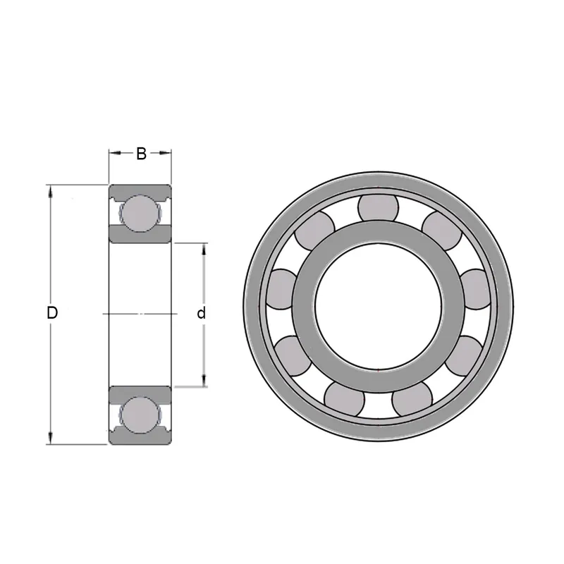 SKF 16006 – ložisko 30×55×9 mm Výprodej
