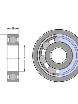 ZVL 6309 2Z – ložisko 45×100×25 mm Sezónní Sleva