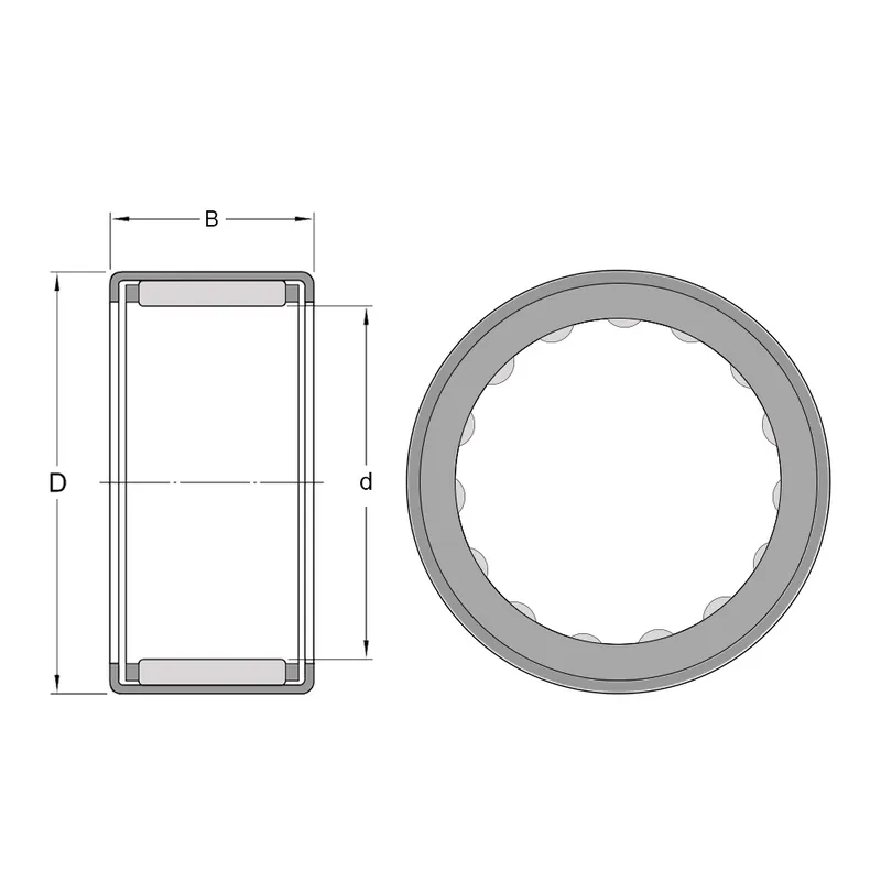 Akce INA HK 0709 – ložisko 7×11×9 mm