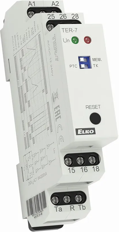 Odeslání Ihned ELKOEP Termostat TER-7 pro kontrolu teploty vinutí motoru