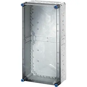 Sleva HENSEL Skříň Mi 0400, prázdná, 300x600x170mm, s průhledným víkem, IP65