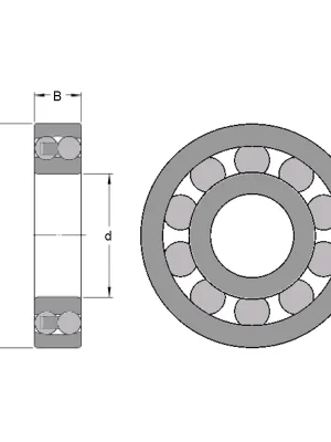 ZVL 2305 – ložisko 25×62×24 mm Nakupujte Hned