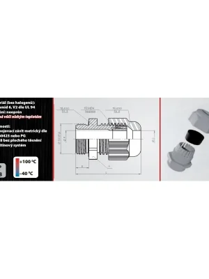 Objednat Nyní Vývodka SIB-TEC PG 13 PA F7001300