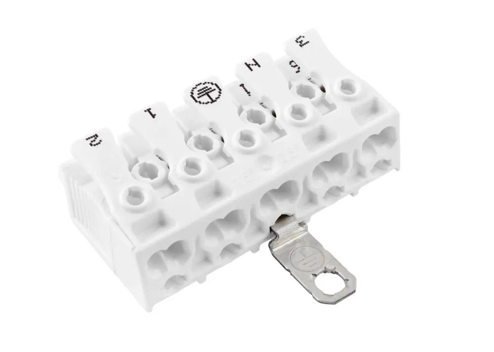 ELECTRO-TERMINAL Svorkovnice SLK 3/5 E-SCHR (3-N-E-1-2) pro svítidla, bezšroubová Cenový Hit