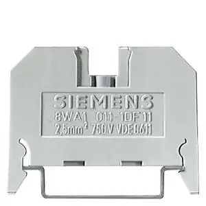 Kup Teď SIEMENS Svorka 8WA1011-1DF11 šedá řadová