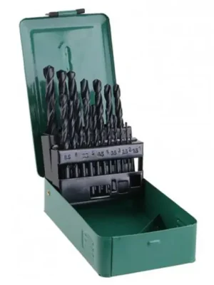 Akce Sada vrtáků HSS 1-10 mm (po 0,5mm) 19 ks v plechové krabičce