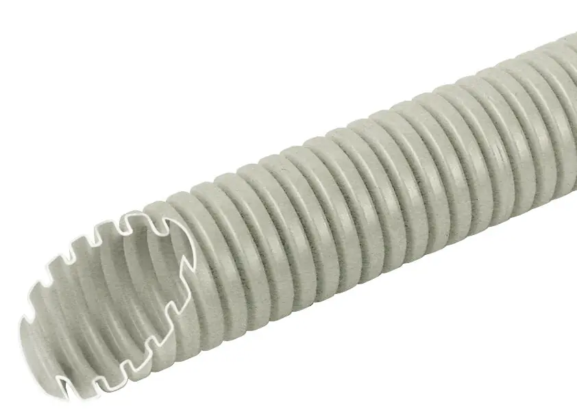FRÄNKISCHE Trubka ohebná FFKu-EL-F Ø10,9/16,0mm, 320N, –5 až +60°C, PVC-U, světle šedá Nízká Cena