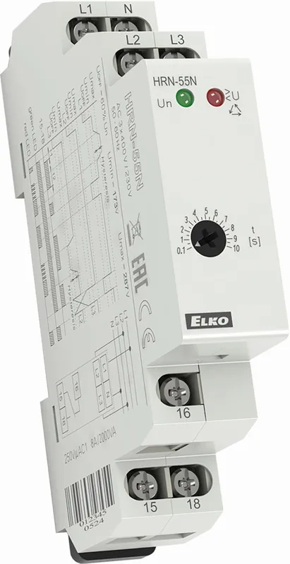 Víkendová Akce ELKOEP Relé HRN-55N 3x400/230V AC
