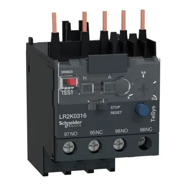 Ověřený SCHNEIDER Relé LR2K0316 nadproudové