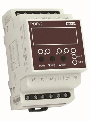 ELKOEP Relé PDR-2/B UNI 24-230VAC/DC 10 funkcí Autentický