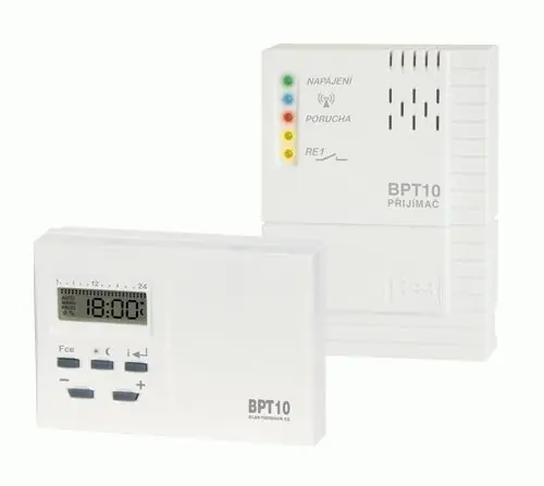 Omezená Nabídka ELEKTROBOCK Termostat BT 102(10) prostorový bezdrátový