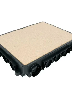 Krabice do betonu KOPOS KUP 57 332x250x57mm bezhalogenová, černá Poslední Šance
