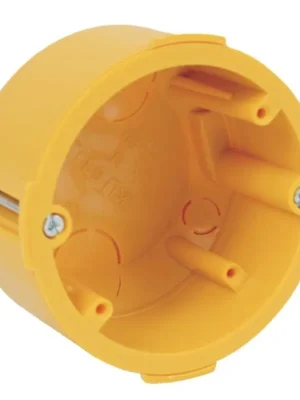 Sleva Krabice do sádrokartonu KOPOS KI 68 L/1 79x50mm, duté stěny, žlutá