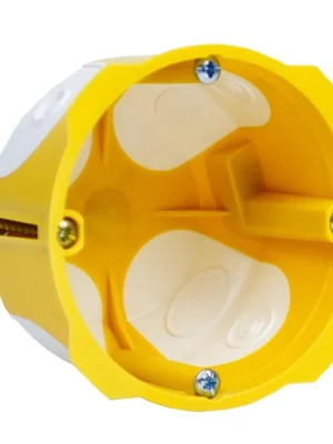 Krabice do sádrokartonu KOPOS KPL 64-45/LD pr.68mm do dutých stěn, žlutá Nová Kolekce