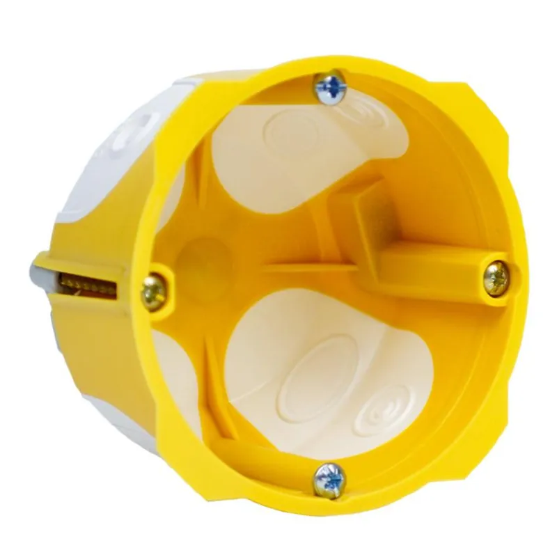 Krabice do sádrokartonu KOPOS KPL 64-45/LD pr.68mm do dutých stěn, žlutá Nová Kolekce