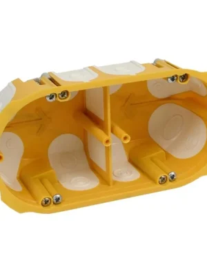 Krabice do sádrokartonu KOPOS KPL 64-50/2LD pr.68mm do dutých stěn, žlutá Akční Nabídka