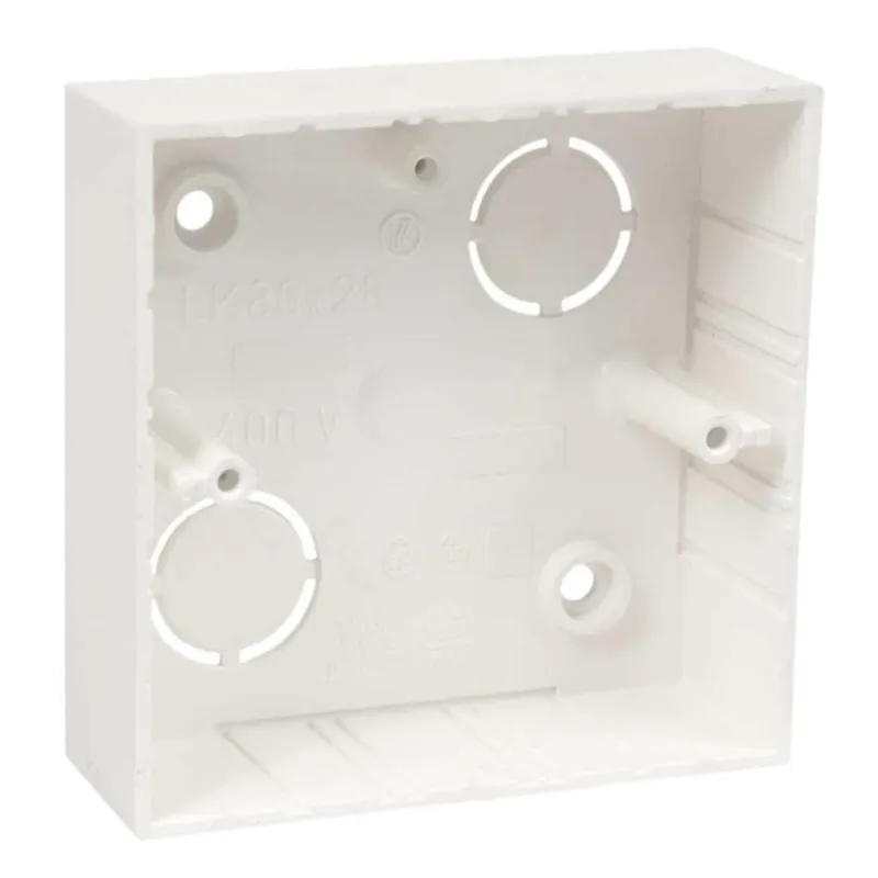 Krabice lištová KOPOS LK 80x28/1 HB 82x82x28mm bílá Super Cena