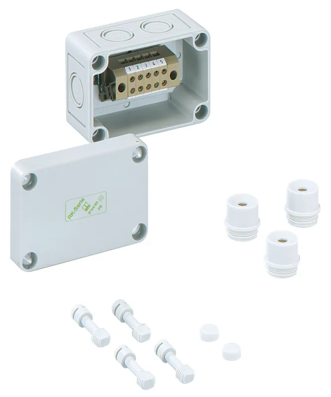 Odeslání Ihned SPELSBERG Krabice RKK 4/05 se svorkovnicí 5x4mm2 IP54/IP66