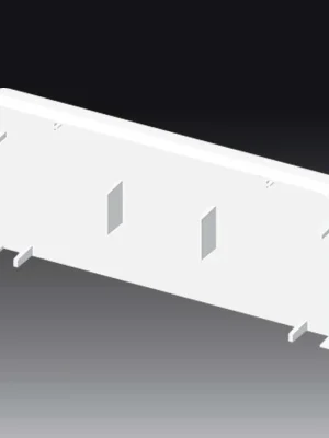 Kryt KOPOS 8471 koncový k PK 120x55 D, bílá Výprodej