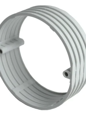 Rámeček nástavný pro krabice KU, KP a KUH utopené v omítce KOPOS NR 5X5 ZB pr.73mm, bílá Nízká Cena