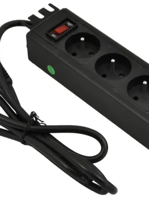 Oblíbený Napájecí panel LAN-TEC pd.0401.001 10" 4x zásuvka 1010-022