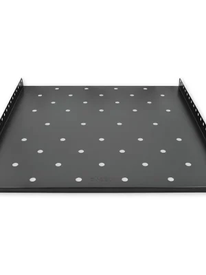 Top Prodej Police LAN-TEC s perforací hloubks 275mm, nosnost 60 kg, boční úchyt, černá SH.P275.B60 1908-026